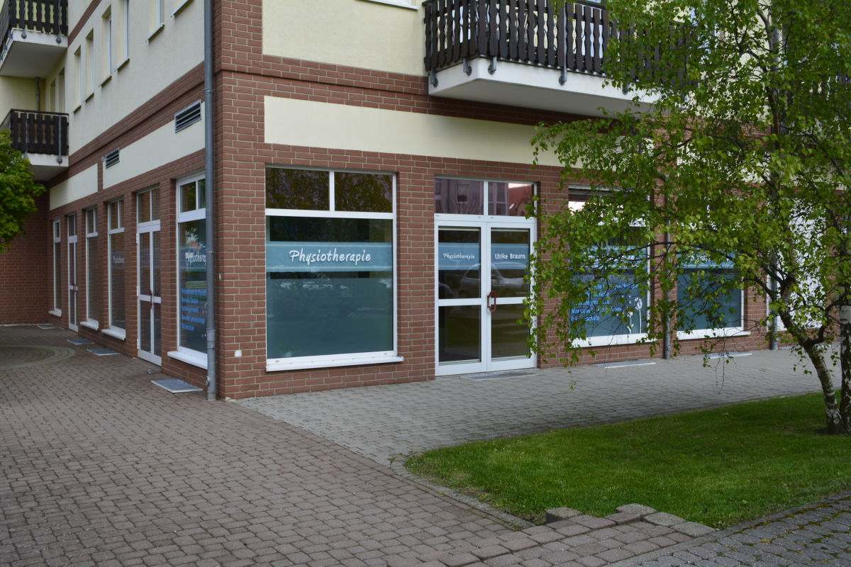 Eingang der Physiotherapie